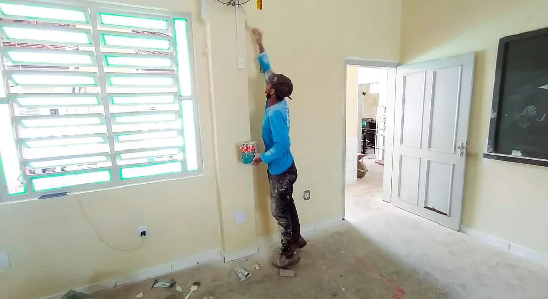 Obras estão aceleradas