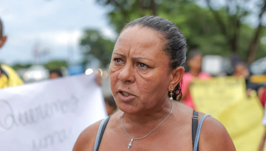 Osmarina Alves, moradora da região do bairro São Raimundo
