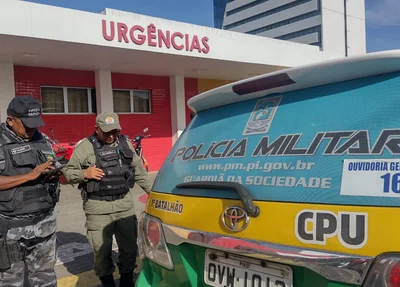 PM foi ao Hospital Santa Maria buscar informações do crime