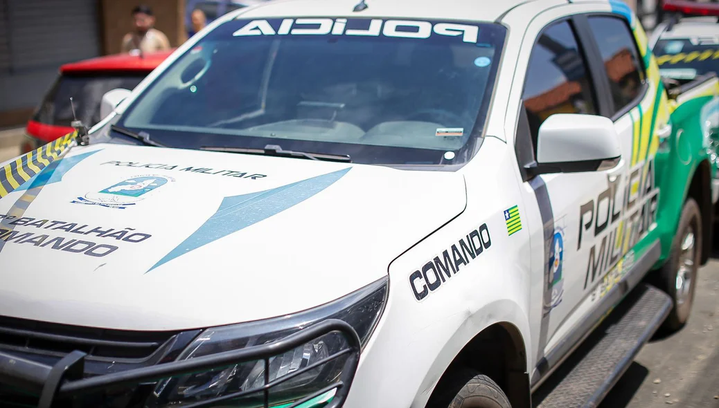 Policiais do 8º BPM estiveram no local