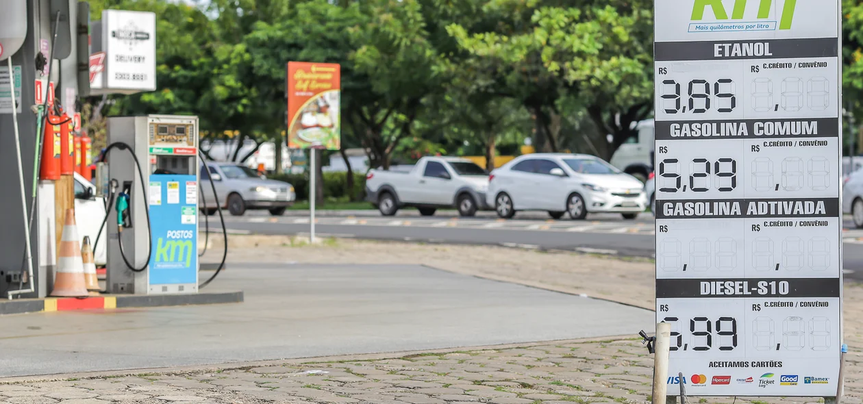 Posto KM, fica localizado no bairro São Cristóvão