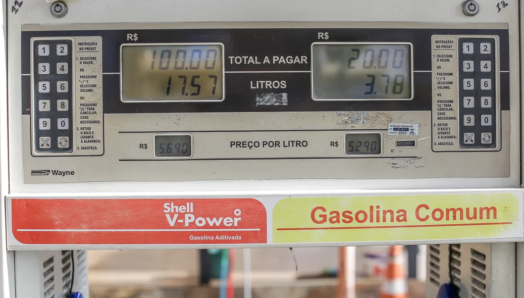 Preço da gasolina em Teresina
