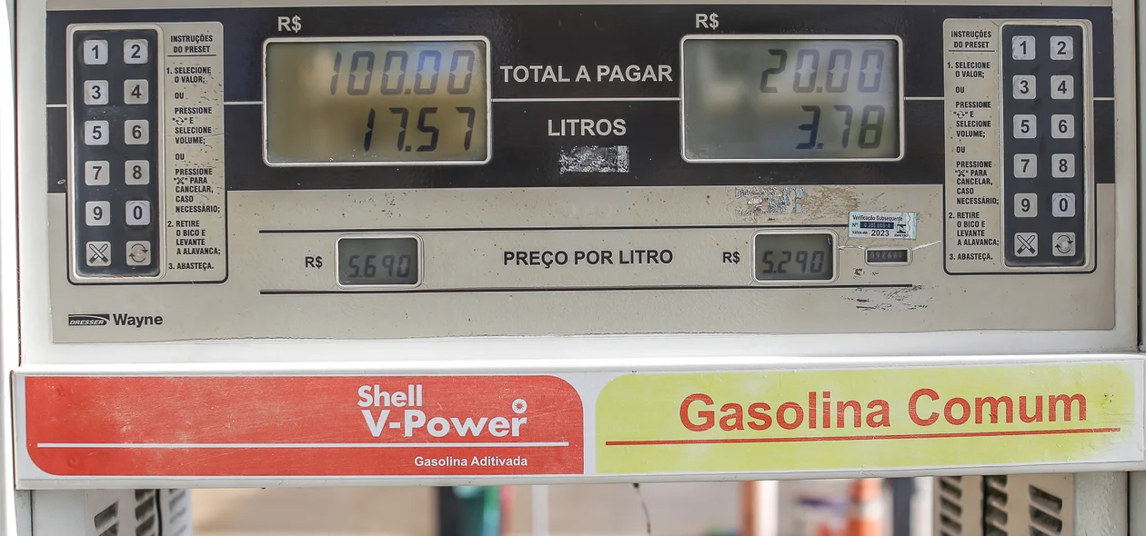 Preço da gasolina em Teresina