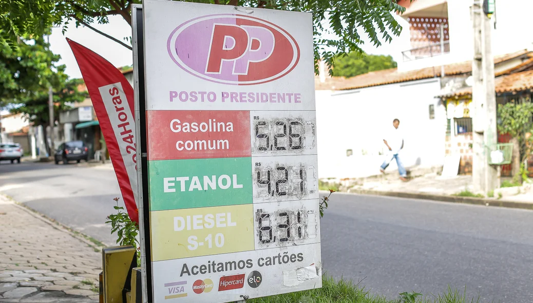 Preço do posto presidente