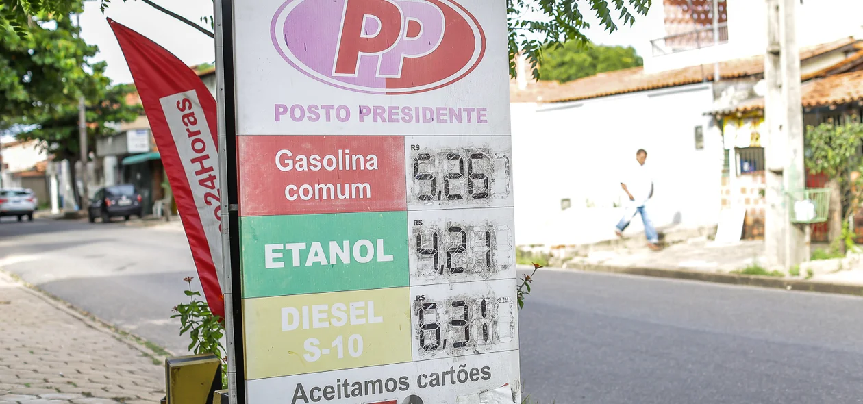 Preço do posto presidente