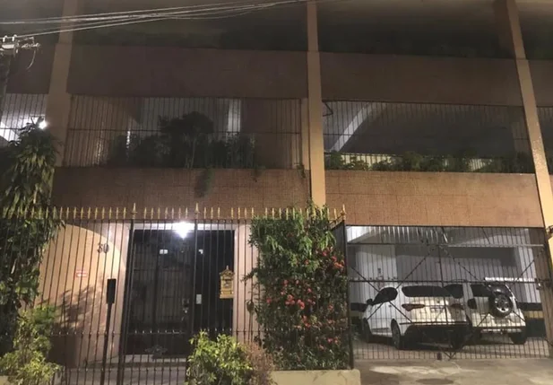 Prédio onde a criança morava