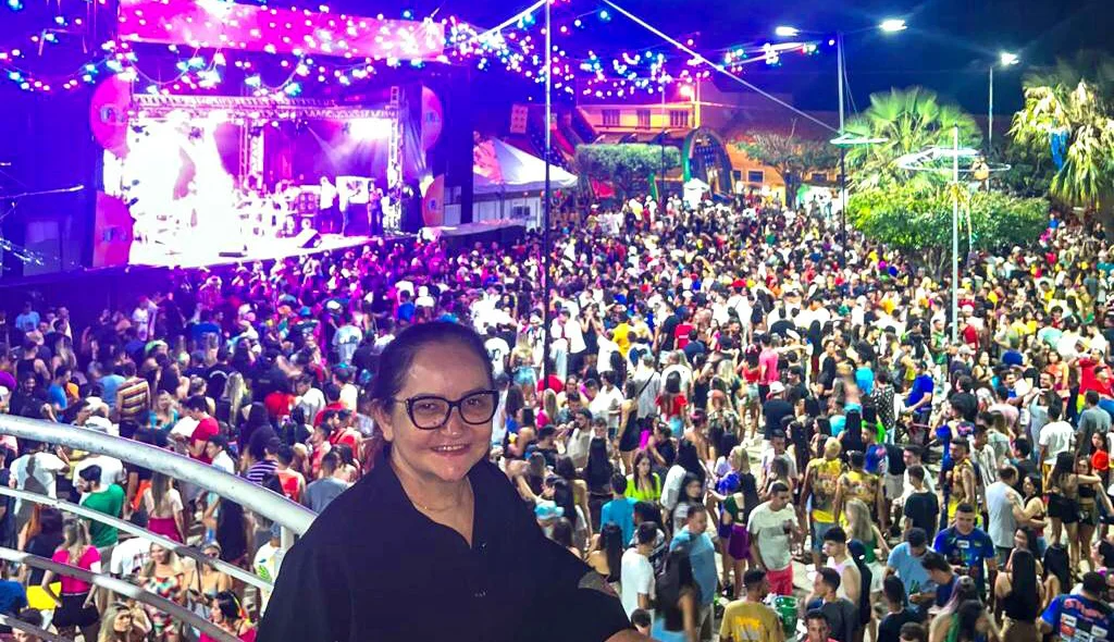 Prefeita Betinha Brandão participou do Carnaval