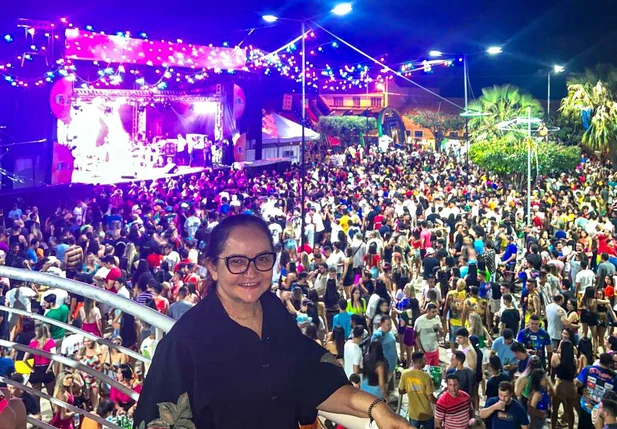 Prefeita Betinha Brandão participou do Carnaval