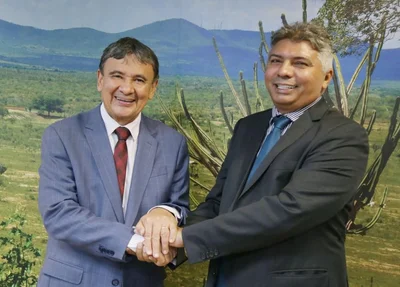 Prefeito Zé Henrique e ministro Wellington Dias
