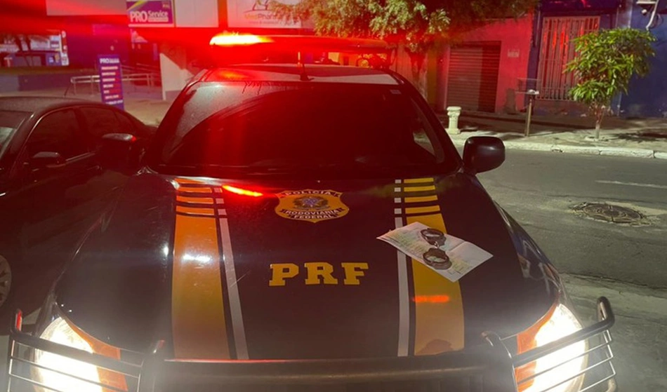 PRF prende motorista por embriaguez ao volante em Corrente