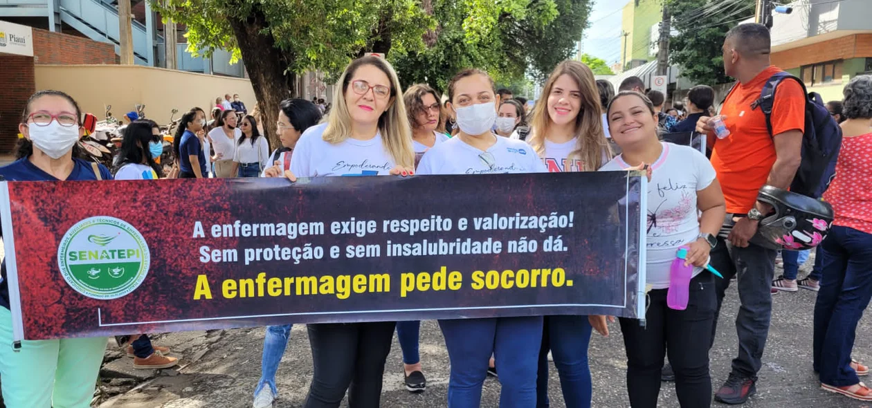 Profissionais pedem pela valorização da categoria