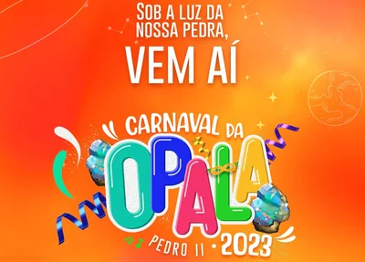 Programação de carnaval de Pedro II em 2023