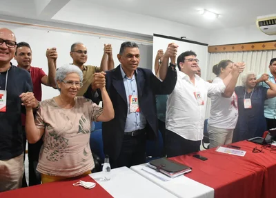Rafael Fonteles no Encontro do Diretório do PT