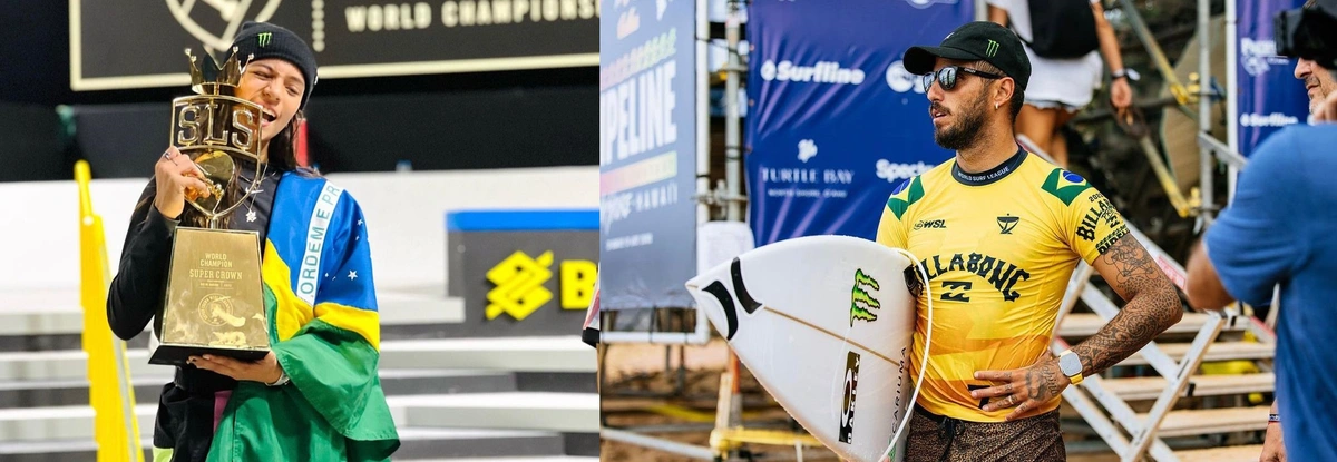 Rayssa Leal e Filipe Toledo são indicados ao Prêmio Laureus