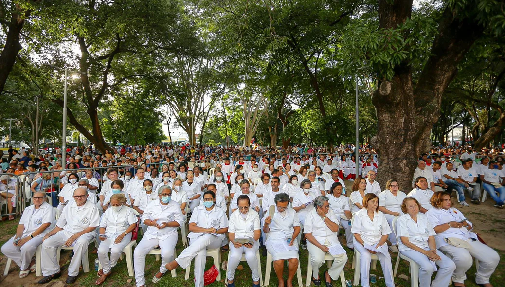 Religiosos na posse do novo arcebispo de Teresina