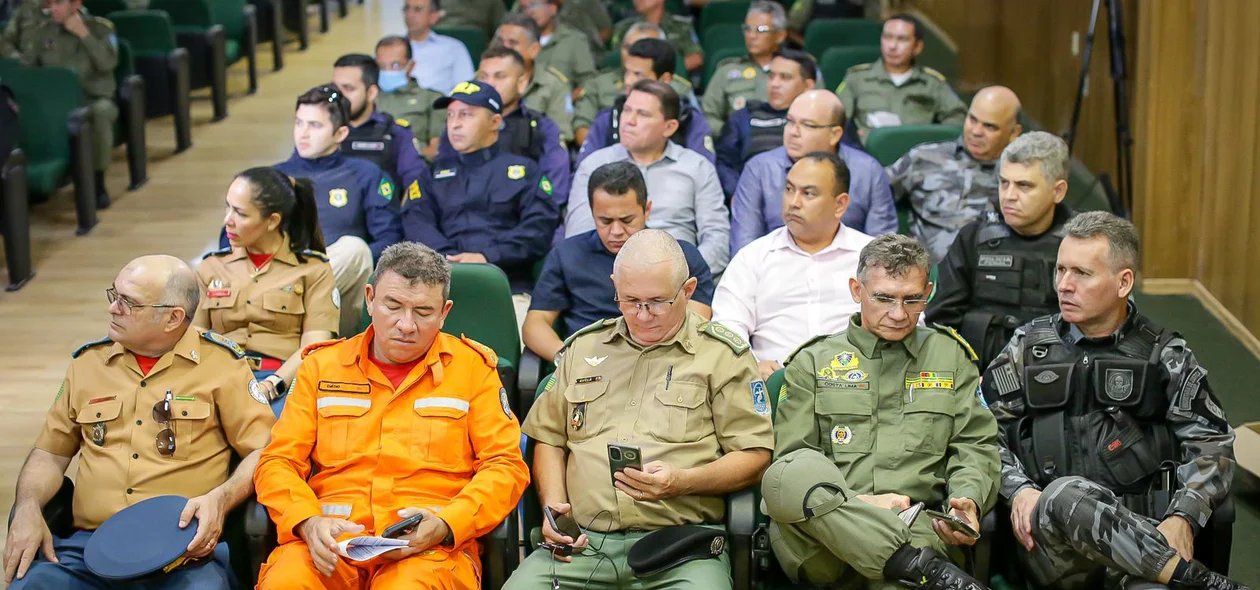 Reunião aconteceu no Quartel do Comando da PM