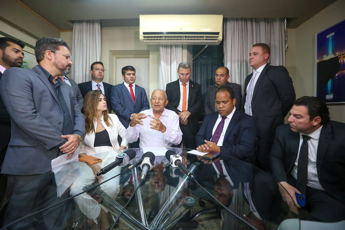 Reunião do prefeito de Teresina com vereadores