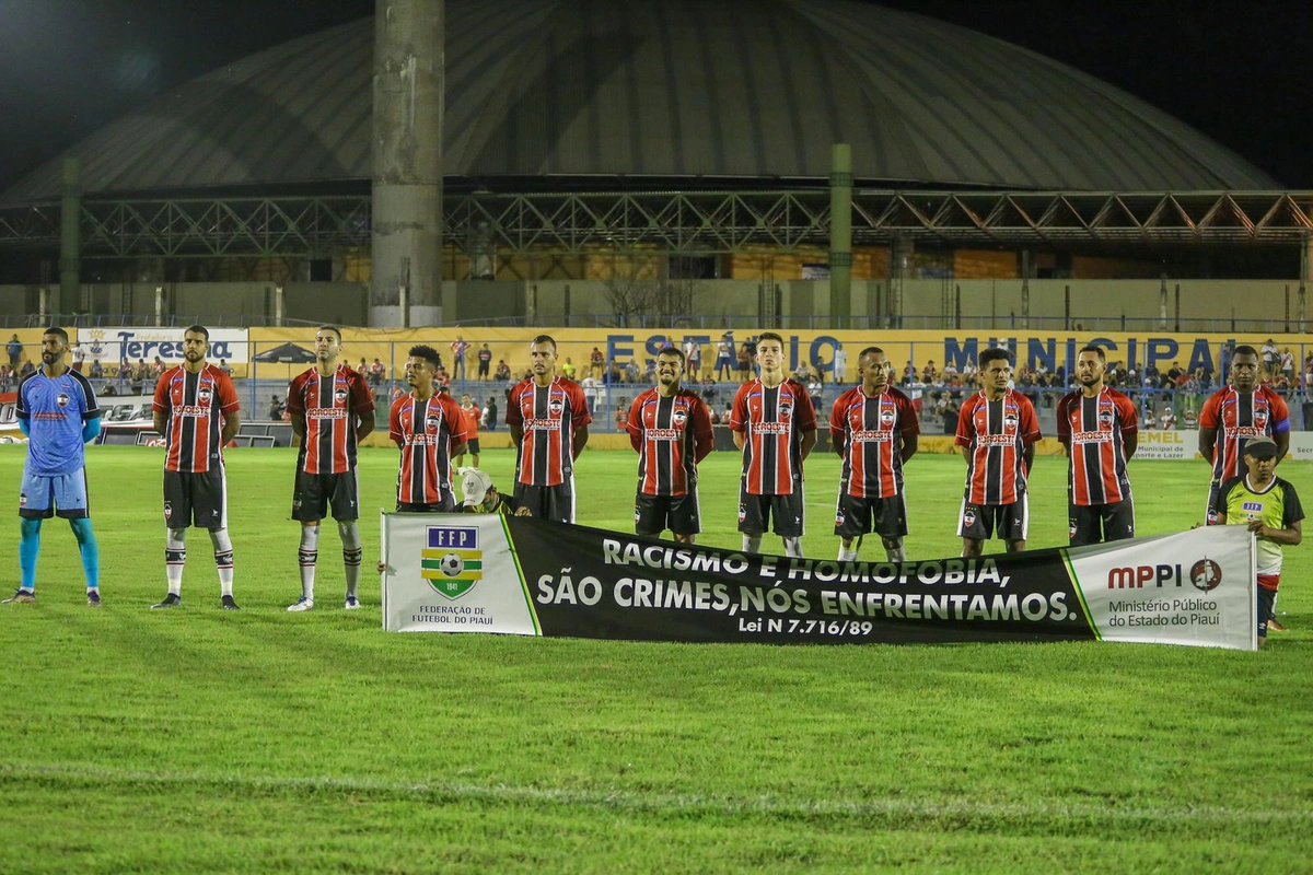 River na partida contra o Altos