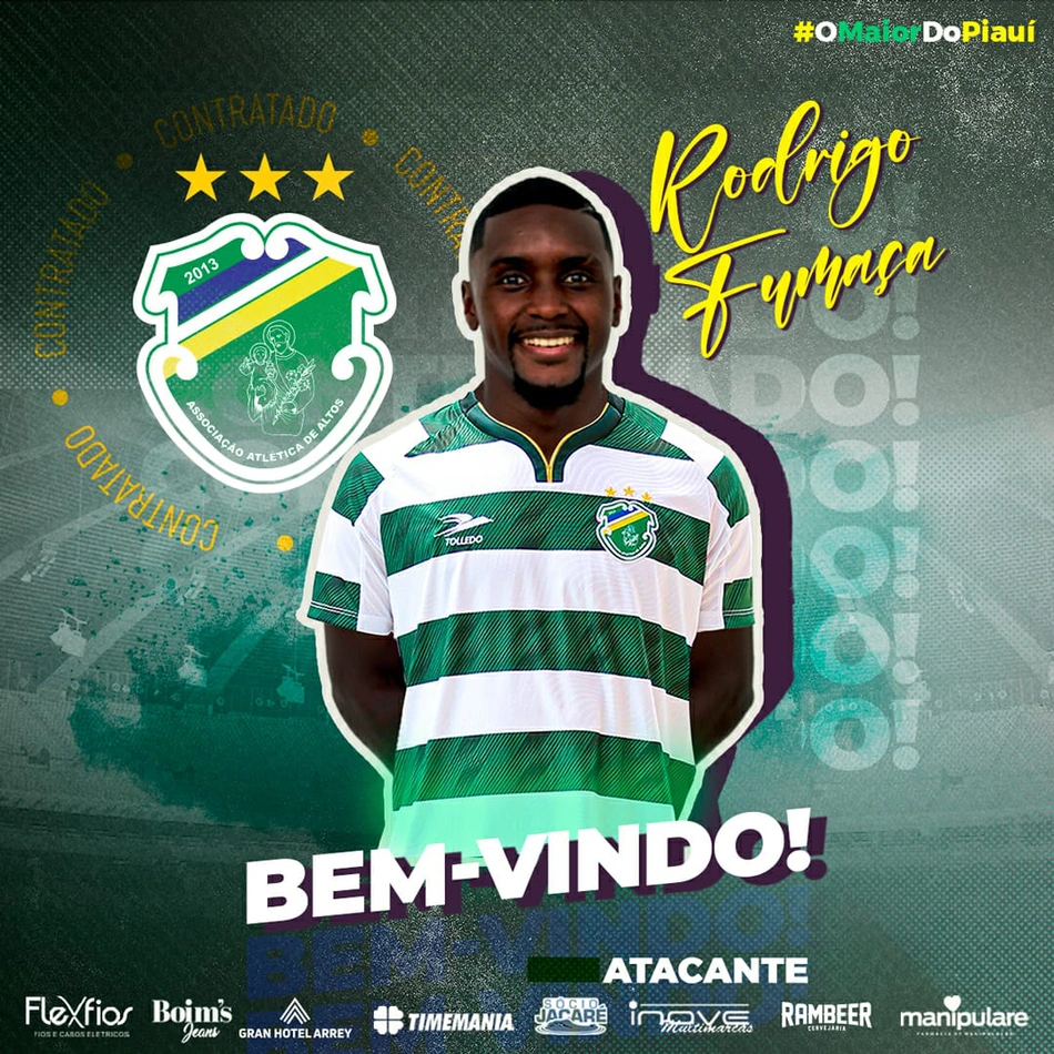 Rodrigo Fumaça é mais uma peça para o setor de ataque do Altos