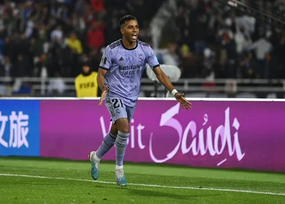 Rodrygo marcou um dos gols da vitória do Real Madrid