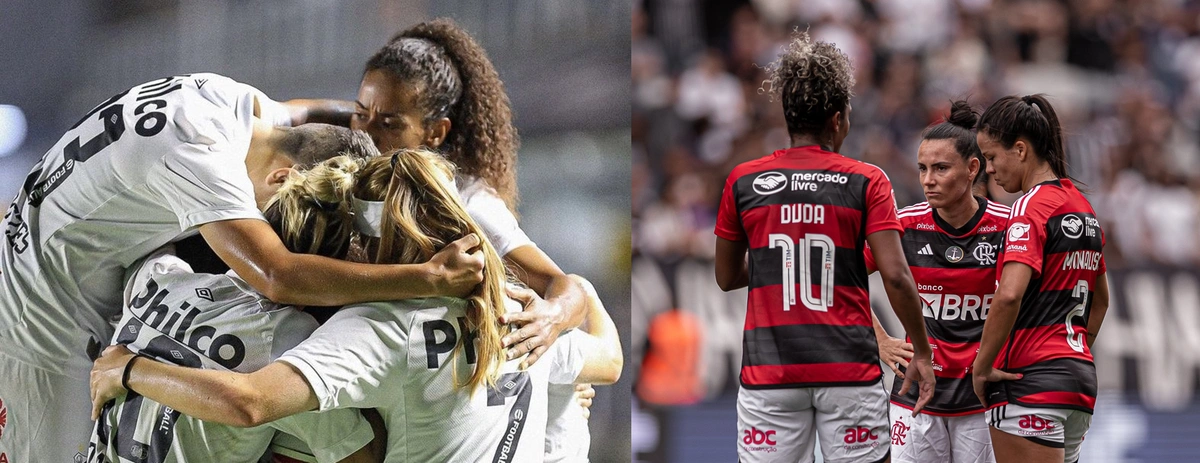 Santos e Flamengo se enfrentam nesta sexta-feira (24)