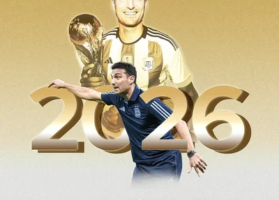 Scaloni permanece no comando da Seleção Argentina