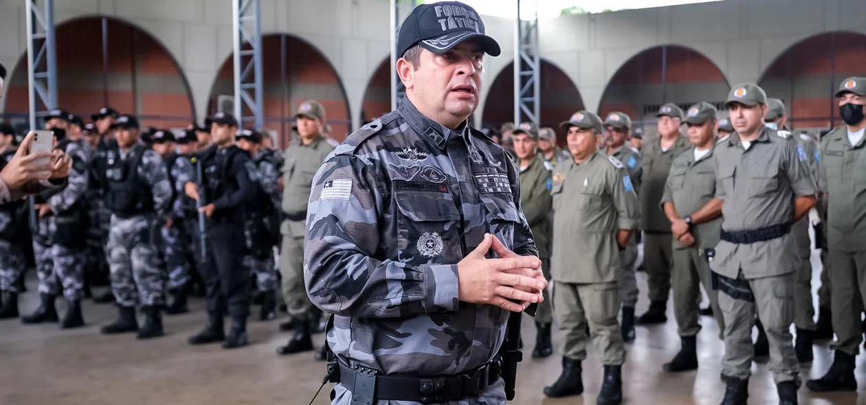 Scheiwann Lopes, comandante-geral da Polícia Militar do Piauí