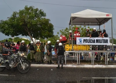 Segurança presente no Corso de Teresina