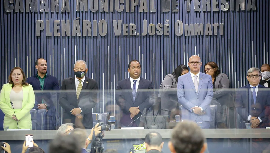 Solenidade abertura do ano legislativo municipal