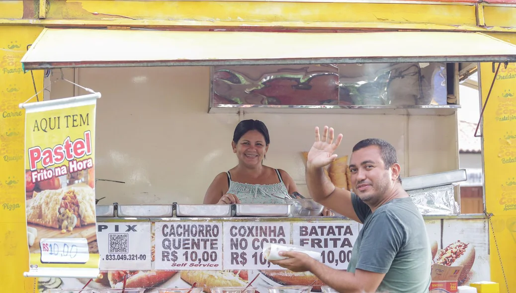 Susy Soares, vendedora de salgados