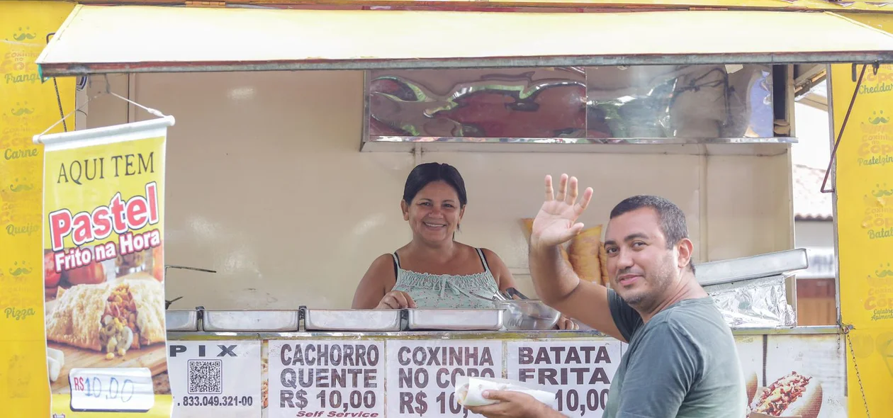 Susy Soares, vendedora de salgados
