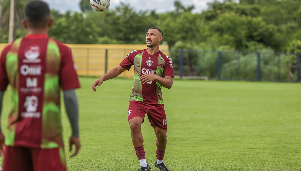 Treino liberado para imprensa