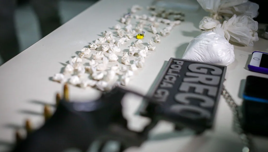 Trouxinhas de cocaína