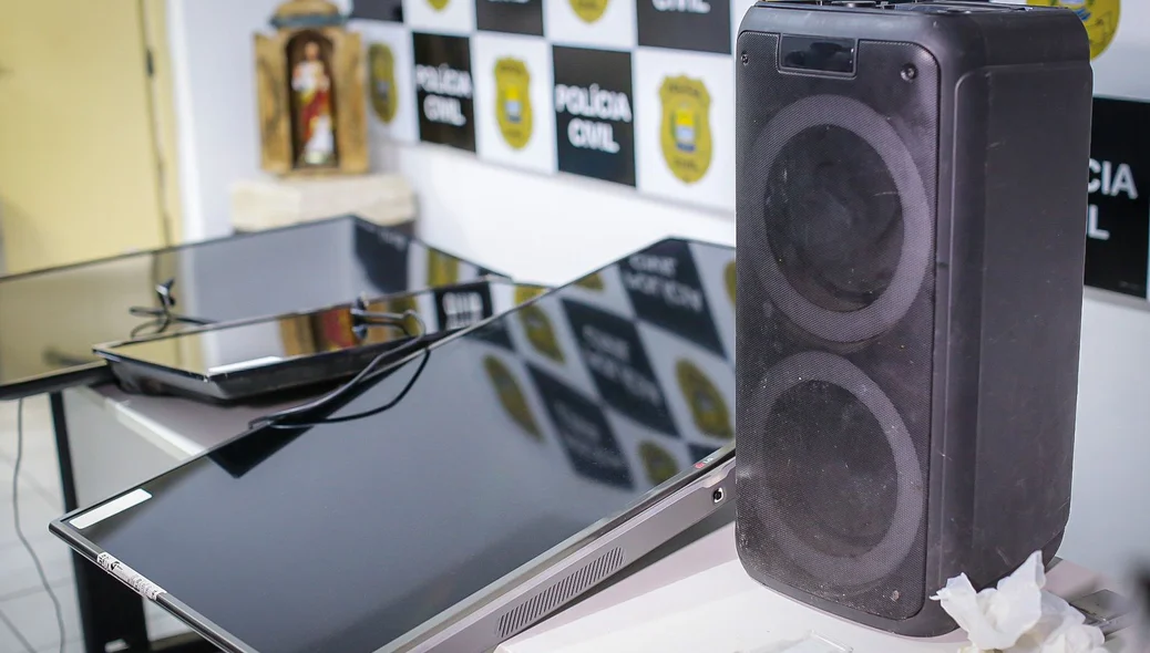 TVs foram apreendidas pelo Greco