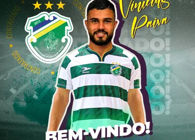 Vinícius Paiva foi anunciado pelo Altos nesta segunda-feira (6)