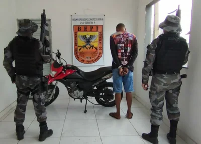 Acusado de assaltos é preso pela PM em Barras