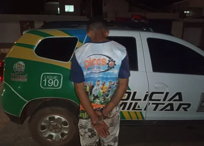 Acusado de roubo e furto é preso pela PM em Itainópolis