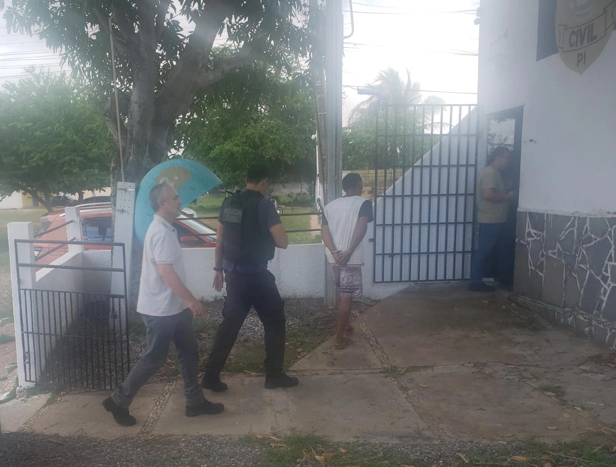 Acusado foi encaminhado para a Delegacia de Luís Correia