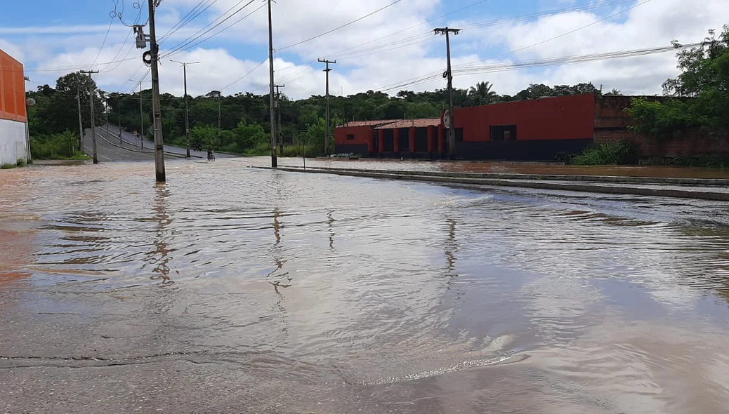 Alagamento na zona sudeste
