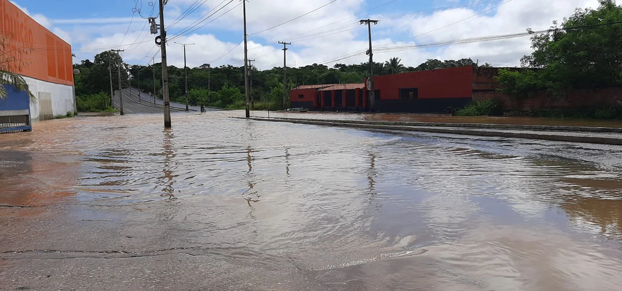 Alagamento na zona sudeste
