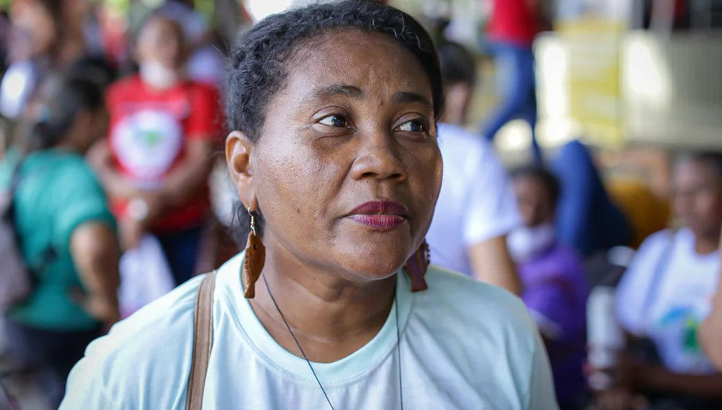 Antônia Luíza da Conceição, moradora do Quilombo Canabrava dos Amaros