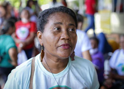 Antônia Luíza da Conceição, moradora do Quilombo Canabrava dos Amaros
