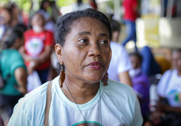 Antônia Luíza da Conceição, moradora do Quilombo Canabrava dos Amaros
