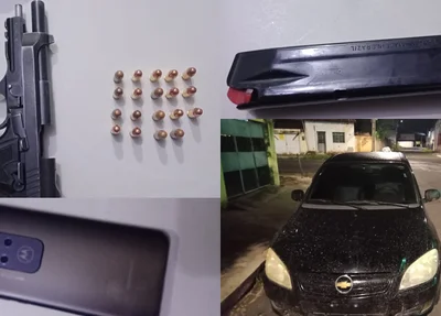 Apreensões feitas na zona norte de Teresina na madrugada desta quinta-feira (16)
