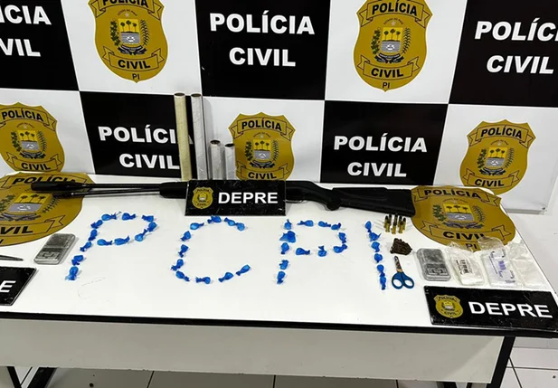 Apreensões feitas pelo DEPRE nesta quinta-feira
