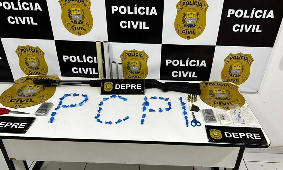 Apreensões feitas pelo DEPRE nesta quinta-feira