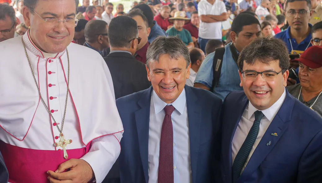 Arcebispo, Wellington Dias e Rafael Fonteles