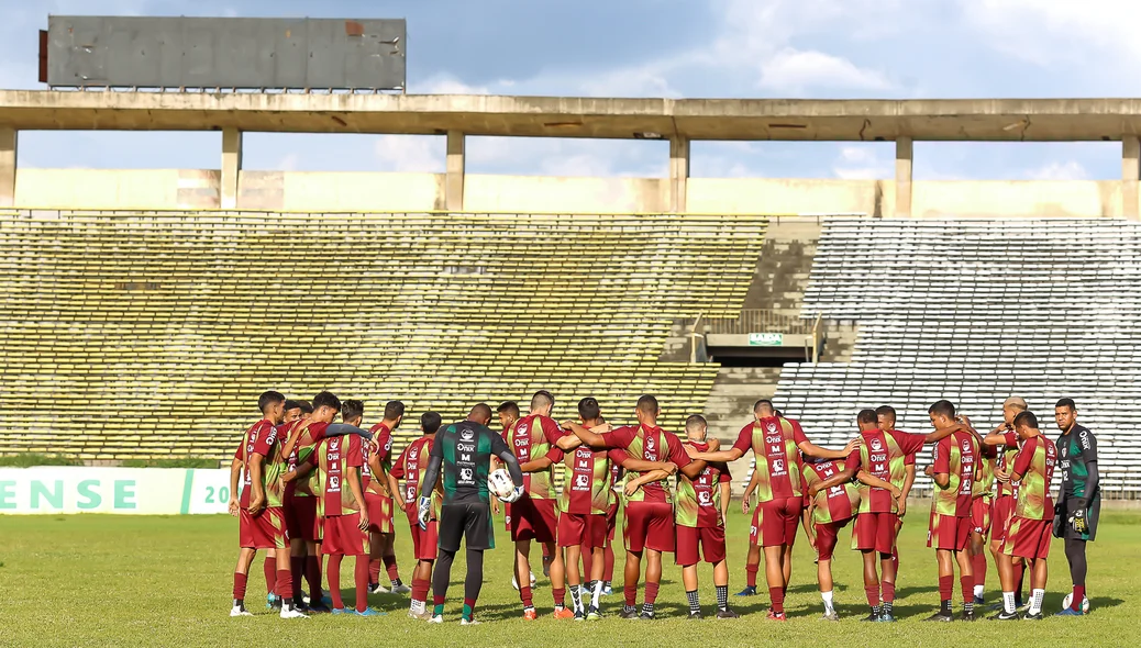 Atletas do Fluminense-PI