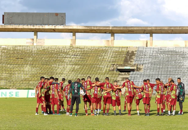 Atletas do Fluminense-PI