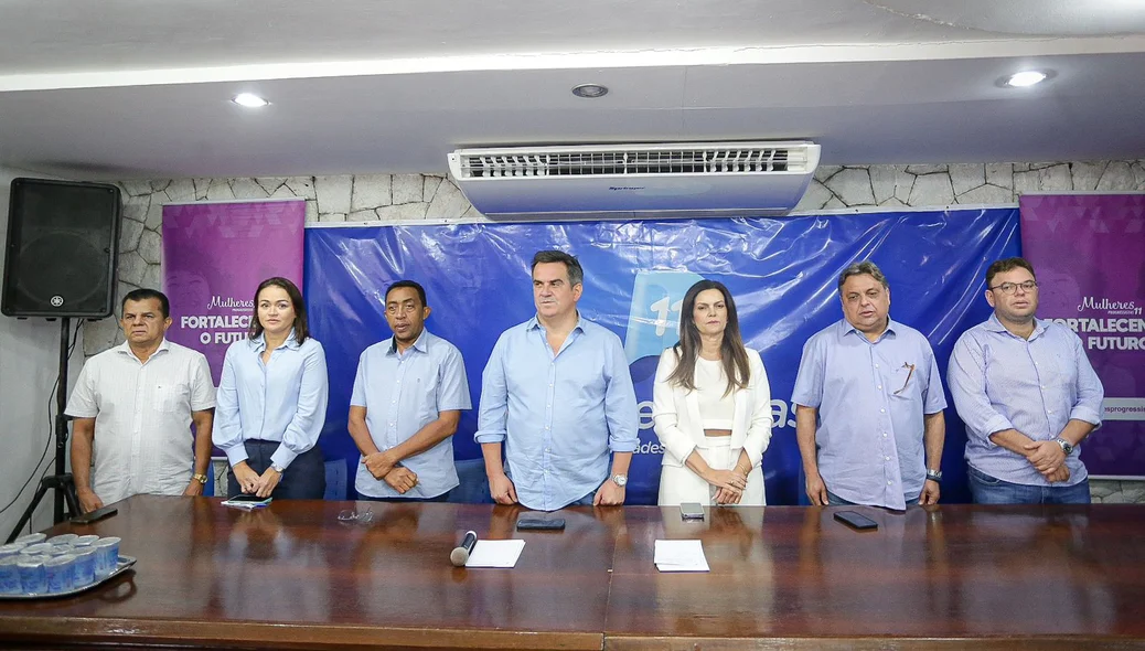 Autoridades participaram da filiação